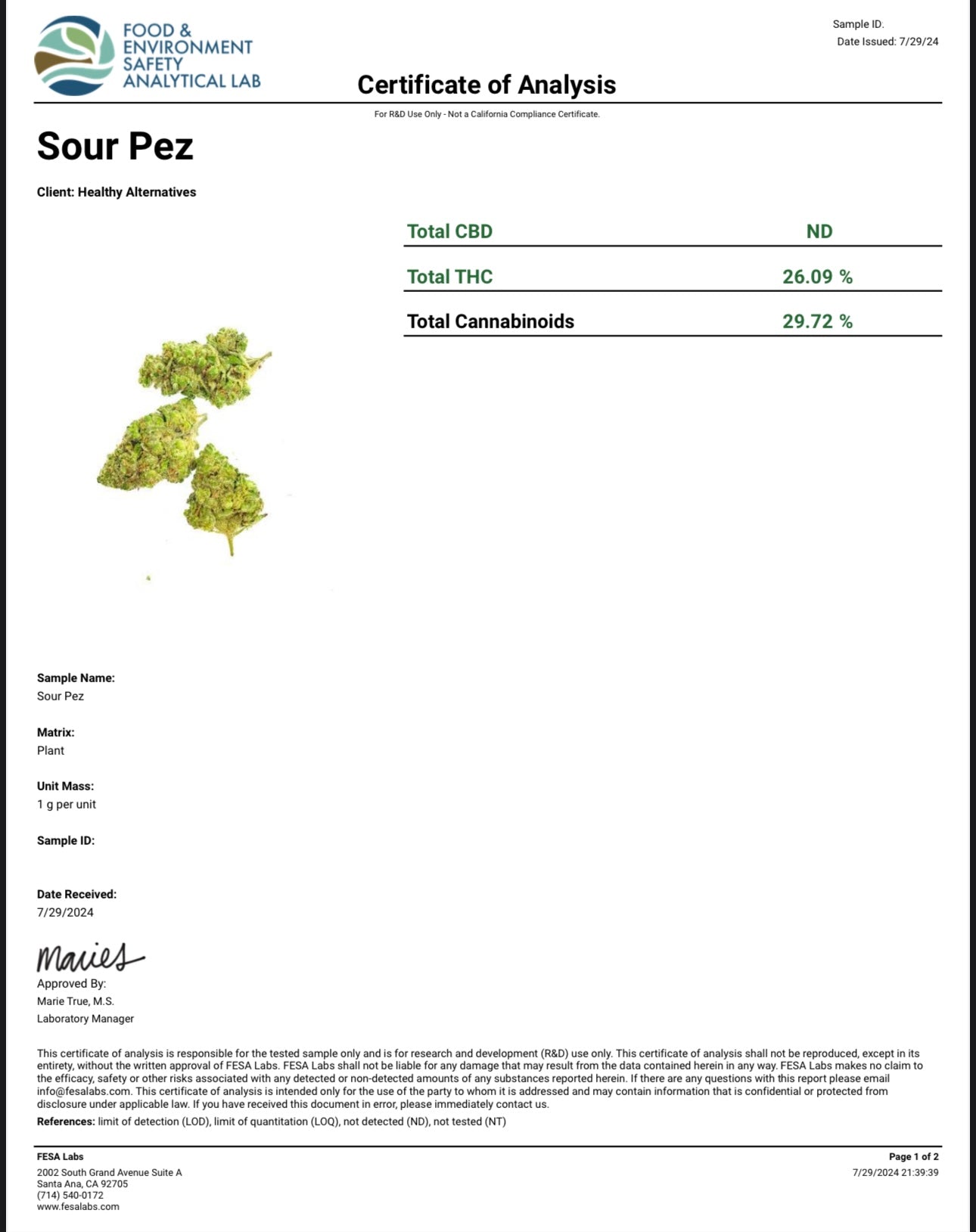 Sour Pez AAA Exotic THCA
